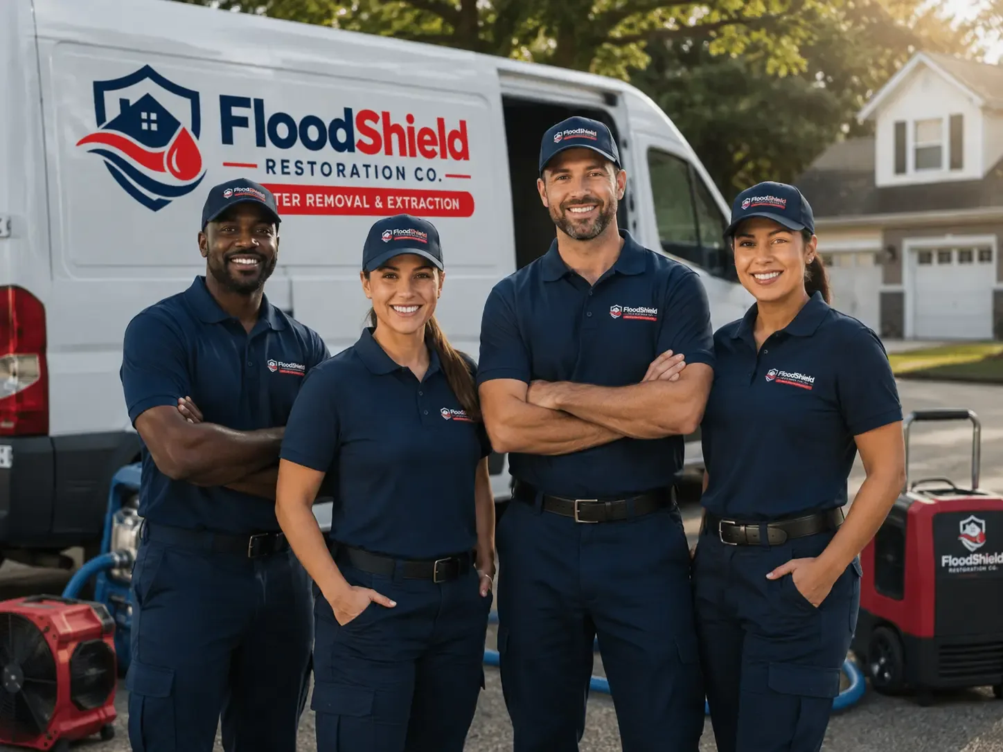 Flood Damage Restoration company in Holabird, SD