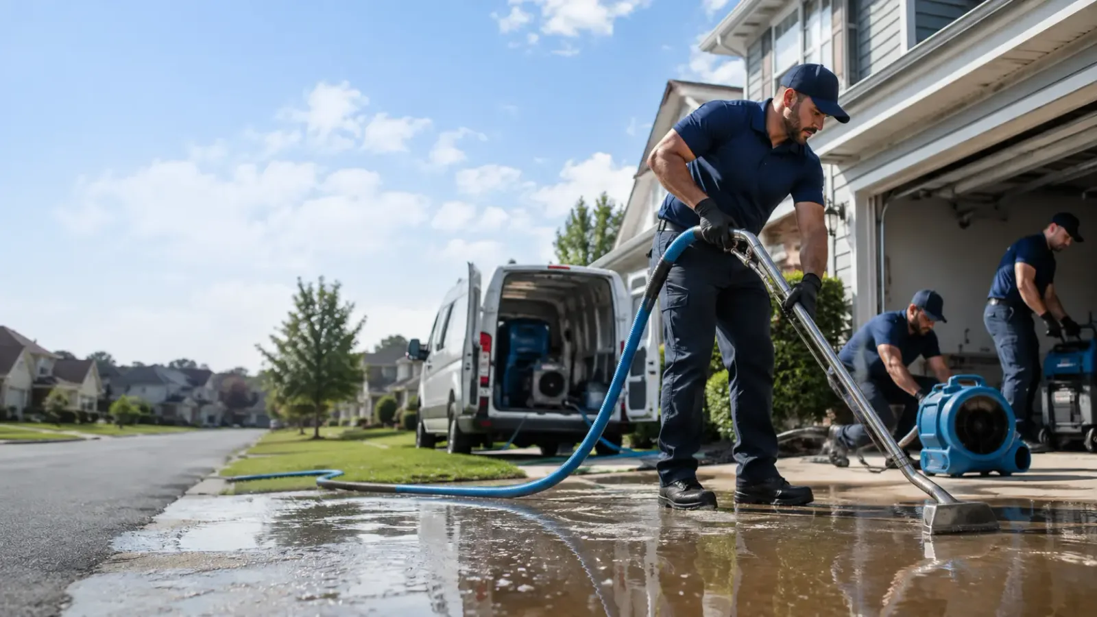 Flood Damage Restoration in Holabird, SD